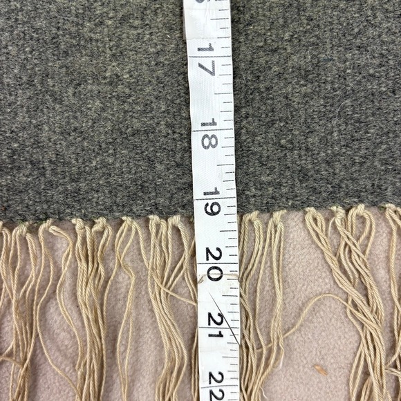 Vintage Mexican Handwoven Wall Hanging 18 x 19 in‎ Tapestry Rug Geometric Fringe - Picture 7 of 7